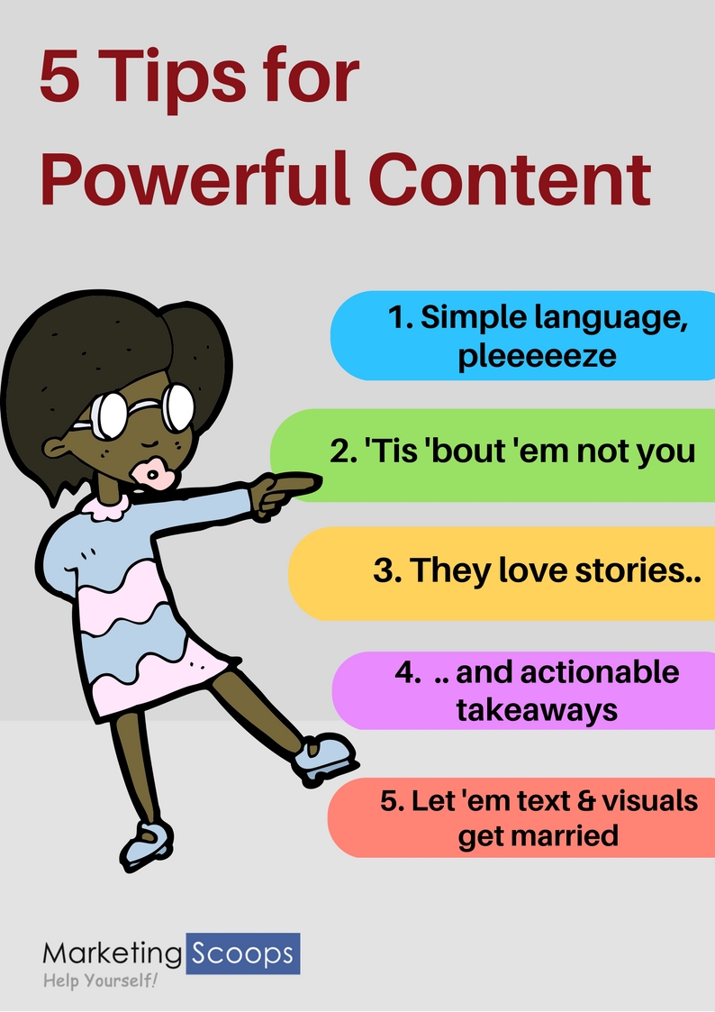 5 Tips for Powerful Content